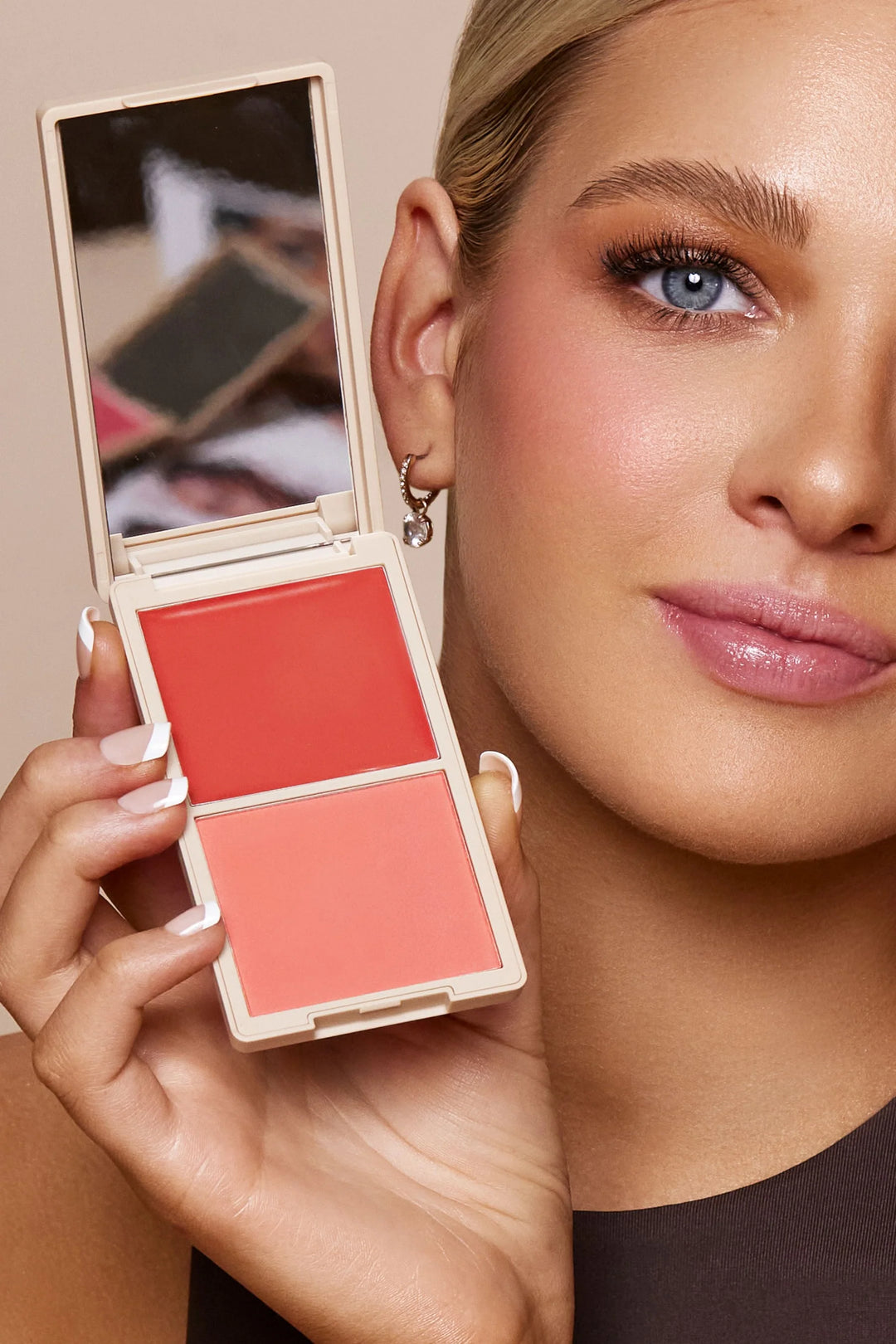 Make Me Blush Cream & Powder Duo  - skaistalai