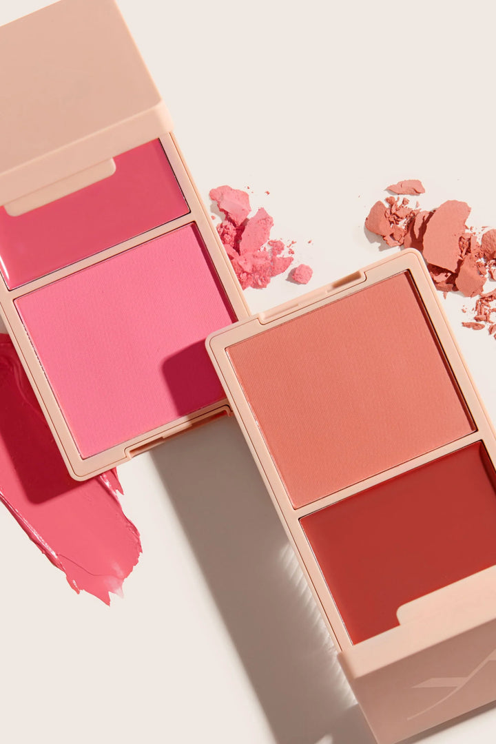 Make Me Blush Cream & Powder Duo  - skaistalai