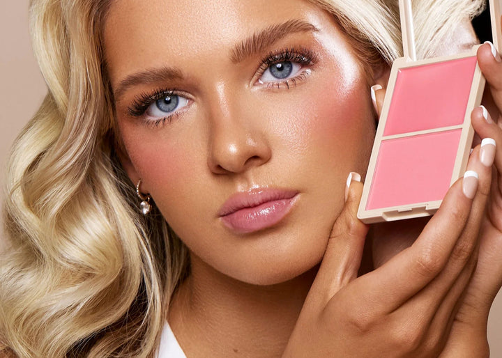 Make Me Blush Cream & Powder Duo  - skaistalai