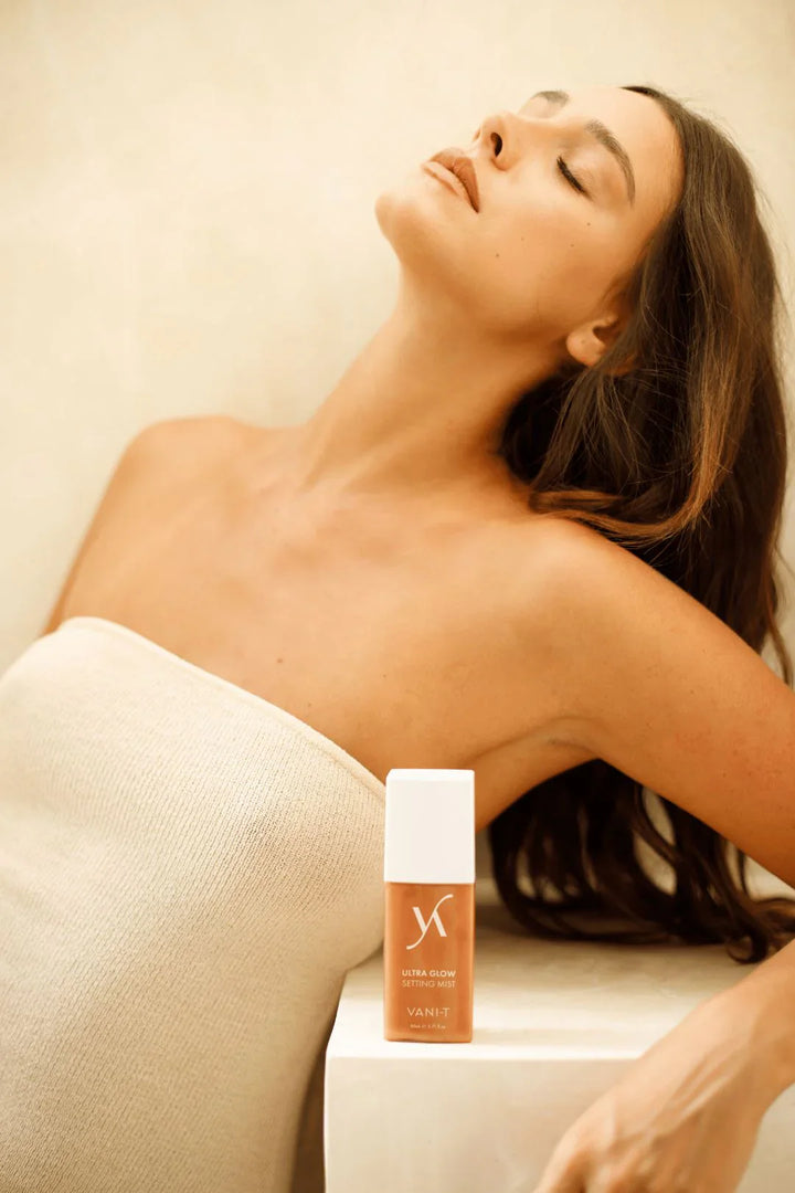 Ultra Glow Setting Mist - dulksna makiažo fiksavimui