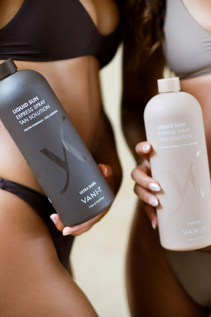 Liquid Sun® Express Spray Tan Solution Ultra Dark - purškiamo įdegio priemonė