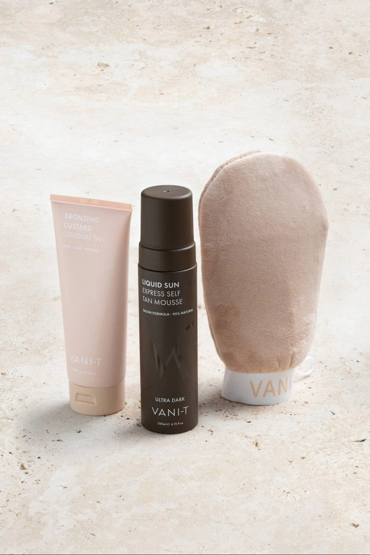 Bronze Essentials Set Ultra Dark - savaiminio įdegio rinkinys