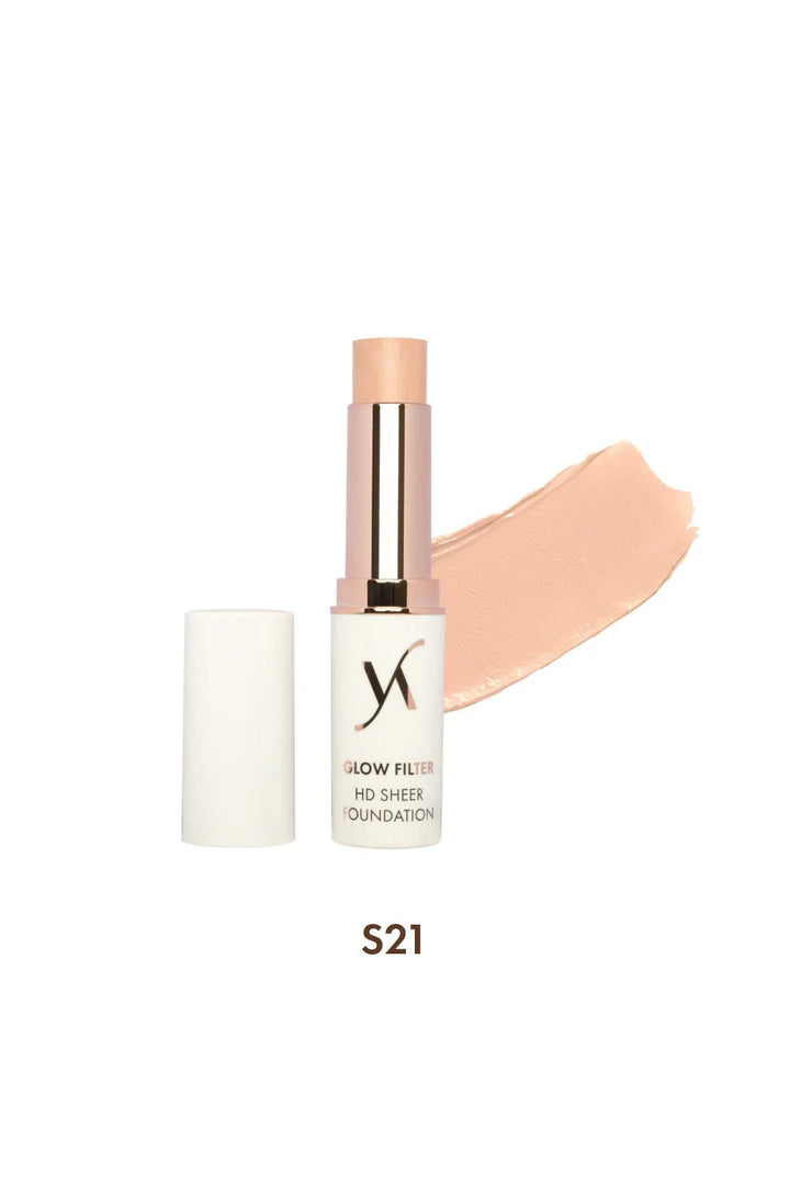 Glow Filter HD Sheer Foundation - švytėjimą suteikiantis makiažo pagrindas