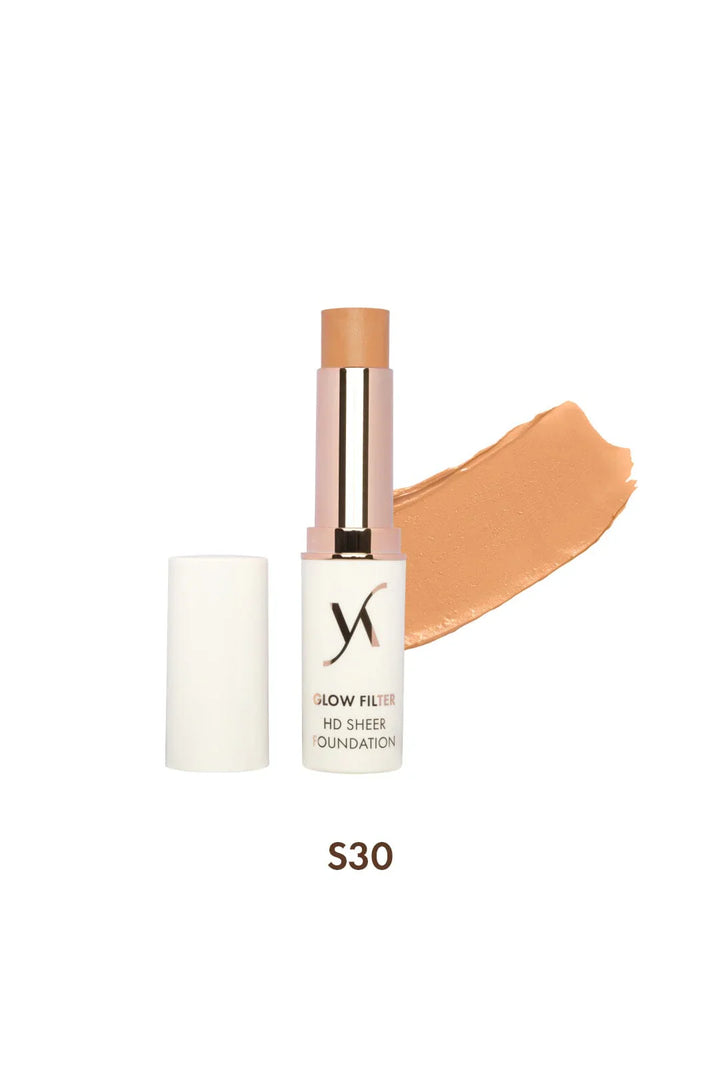 Glow Filter HD Sheer Foundation - švytėjimą suteikiantis makiažo pagrindas