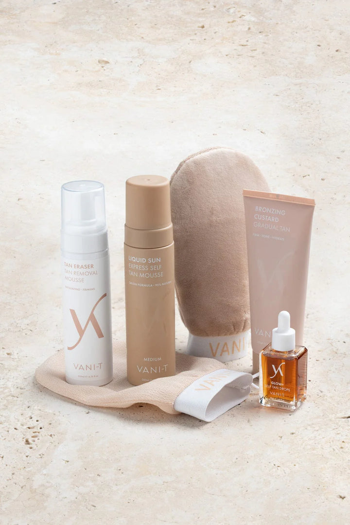 Ultimate Bronze Set Medium - savaiminio įdegio rinkinys