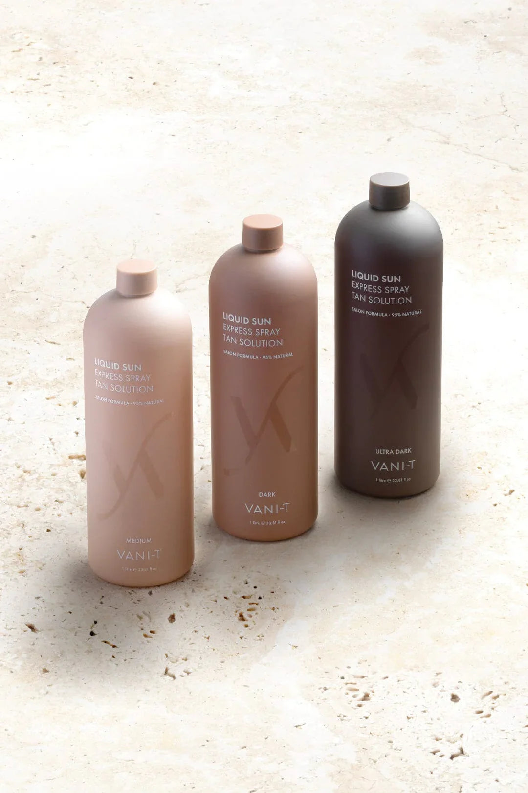 Liquid Sun® Express Spray Tan Solution Medium - purškiamo įdegio priemonė