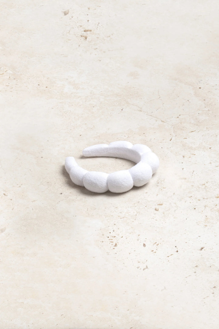 Cloud Headband White - plaukų lankelis